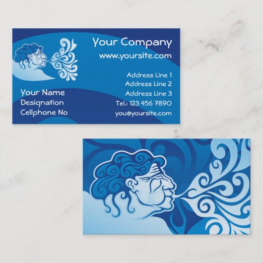 Carte De Visite Aeolus (Devant / Derrière)