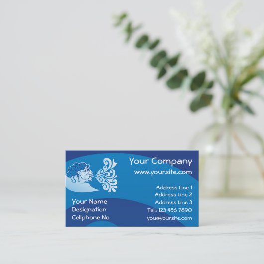 Carte De Visite Aeolus (Debout devant)