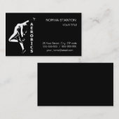 Carte De Visite Aérobic (Devant / Derrière)