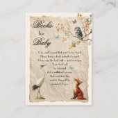 Carte De Visite Aesop's Storybook Books for Baby Cards (Devant)