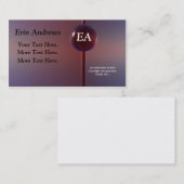 Carte De Visite affaires 3D rouges rouges (Devant / Derrière)