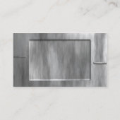 Carte De Visite affaires argentées 2 (Dos)