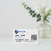 Carte De Visite Affaires Card_2 de JC OWASP (Debout devant)
