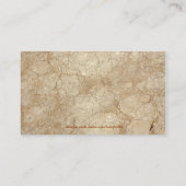 Carte De Visite Affaires Cards_1 de granit (Dos)