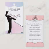 Carte De Visite Affaires classiques d'instructeur de danse de (Devant / Derrière)