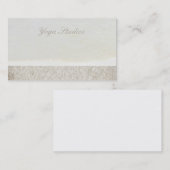 Carte De Visite Affaires curatives spirituelles de studio de l'eau (Devant / Derrière)