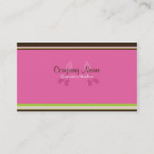 Carte De Visite affaires de boulangerie (Dos)