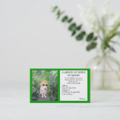 Carte De Visite Affaires de pépinière de jardin (Debout devant)