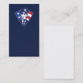 Carte De Visite affaires de police d'assistant du shérif de police (Devant / Derrière)