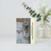 Carte De Visite Affaires de rénovation/de retouche/restauration (Debout devant)