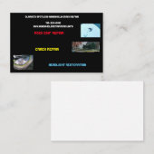 Carte De Visite Affaires de restauration de réparation et de phare (Devant / Derrière)