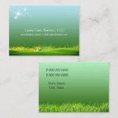 Carte De Visite affaires de soin de pelouse (Devant / Derrière)