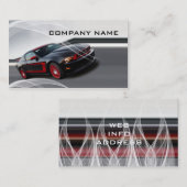 Carte De Visite Affaires des véhicules à moteur (Devant / Derrière)