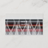 Carte De Visite Affaires des véhicules à moteur (Dos)