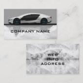 Carte De Visite Affaires des véhicules à moteur (Devant / Derrière)