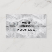 Carte De Visite Affaires des véhicules à moteur (Dos)