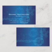 Carte De Visite Affaires d'ingénieur (Devant / Derrière)
