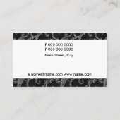 Carte De Visite affaires élégantes (Dos)