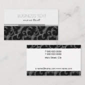 Carte De Visite affaires élégantes (Devant / Derrière)