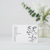 Carte De Visite affaires et beauté (Debout devant)