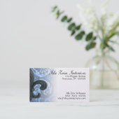 Carte De Visite affaires faites sur commande Ca de iron fleur de (Debout devant)