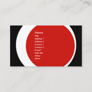 Carte De Visite Affaires modernes/carte sociale de profil de mise