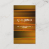 Carte De Visite Affaires modernes élégantes professionnelles (Dos)