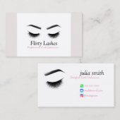 Carte De Visite Affaires professionnelles de mèche (Devant / Derrière)