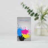 Carte De Visite Affaires professionnelles de peinture (Debout devant)