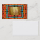 Carte De Visite Affaires psychiques gitanes d'astrologie de tarot (Devant / Derrière)