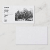 Carte De Visite Affaires révolutionnaires Ca de canon de broc (Devant / Derrière)
