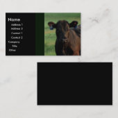 Carte De Visite Affaires sérieuses (Devant / Derrière)