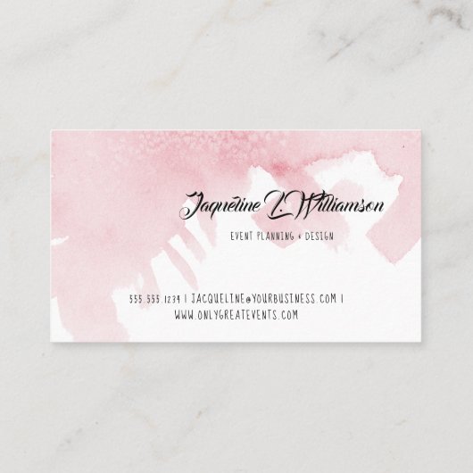 Carte De Visite Affaires simples modernes de conception d'art de (Dos)