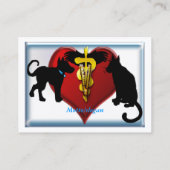 Carte De Visite affaires vétérinaires (Dos)