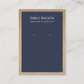 CARTE DE VISITE AFFICHAGE D'APPRÉCIATION DE LA FRONTIÈRE DE LA TEX (Devant)