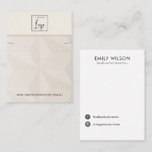 CARTE DE VISITE AFFICHAGE DE BRACELET DE COULEUR DE LA TEXTURE DU  (Devant / Derrière)