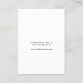 Carte De Visite Affichage de l'écoute de script dégradé (Dos)