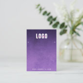 Carte De Visite Affichage des oreilles du logo de la Galaxie noctu (Debout devant)