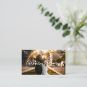 Carte De Visite Affichage du tableau mariage, Mariage du planifica (Debout devant)