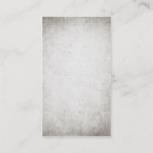 Carte De Visite affiche de thé (Dos)