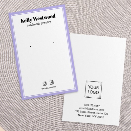 CARTE DE VISITE AFFICHER LOGO LOGO SOCIAL ICON