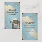 Carte de visite affligé de conception graphique (Devant / Derrière)