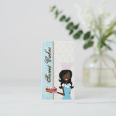 Carte de visite africain américain de la coupe Bak (Debout devant)