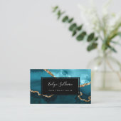 Carte De Visite Agate turquoise (Debout devant)