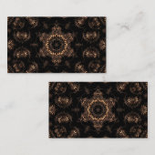 Carte De Visite Âge de bronze Mandala (Devant / Derrière)