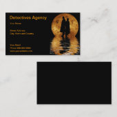 Carte De Visite agence de détectives (Devant / Derrière)