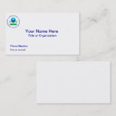 Carte De Visite Agence de protection de l'environnement (Devant / Derrière)
