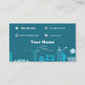 Carte De Visite Agence de voyage (Dos)