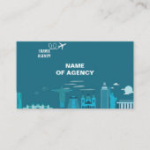 Carte De Visite Agence de voyage (Devant)