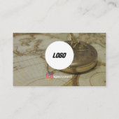 Carte De Visite Agence de Voyage (Dos)